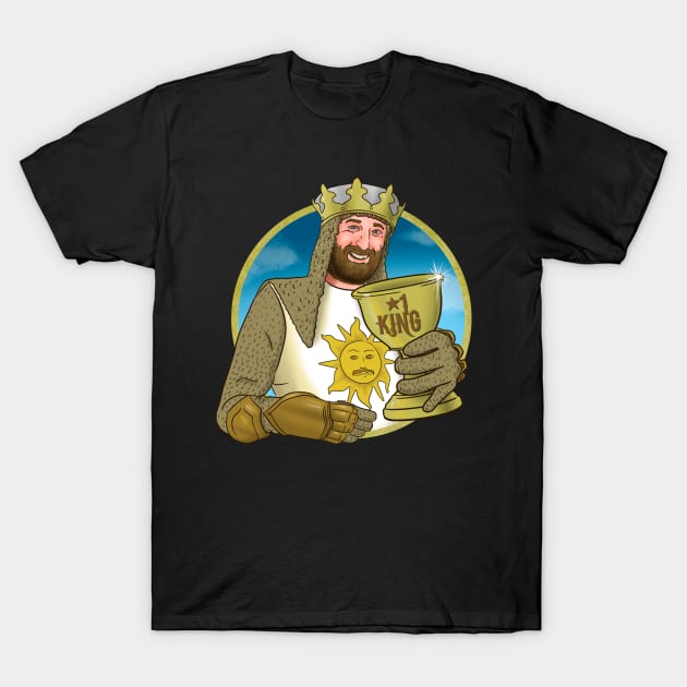 King Number 1 T-Shirt by MarianoSan